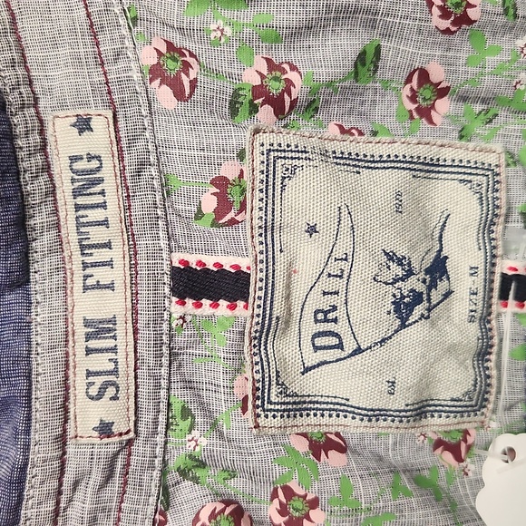 UPCYCLED and BLEACHED The Drill Button up - Picture 4 of 4